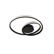 Lustra LED cu telecomanda VECTOR ARCADIA 56W, lumina Rece/Calda/Neutra, Dimabila, Negru Lustre LED cu Telecomanda Default Title Alessandro Design