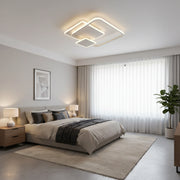 Lustra LED cu telecomanda ANEMONA 75W, 3 Patrate, lumina Rece/Calda/Neutra, Dimabila, Alb Lustre LED cu Telecomanda Default Title Alessandro Design