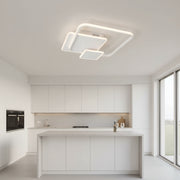 Lustra LED cu telecomanda ANEMONA 75W, 3 Patrate, lumina Rece/Calda/Neutra, Dimabila, Alb Lustre LED cu Telecomanda Default Title Alessandro Design