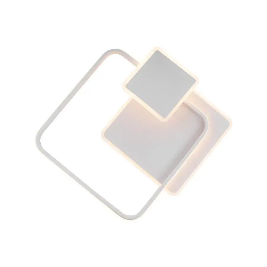 Lustra LED cu telecomanda ANEMONA 75W, 3 Patrate, lumina Rece/Calda/Neutra, Dimabila, Alb Lustre LED cu Telecomanda Default Title Alessandro Design