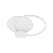 Lustra LED cu telecomanda SILVIAN, 58W, 3 Cercuri, lumina Rece/Calda/Neutra, Dimabila, Alb Lustre LED cu Telecomanda Default Title Alessandro Design