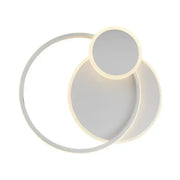 Lustra LED cu telecomanda SILVIAN, 58W, 3 Cercuri, lumina Rece/Calda/Neutra, Dimabila, Alb Lustre LED cu Telecomanda Default Title Alessandro Design