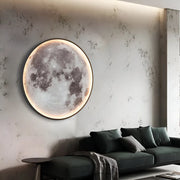 Aplica LED Decorativa cu Telecomanda, Luna 34W Diametru 50CM Lumina Calda Neutra Rece 3000/4000/6000K Lustre LED cu Telecomanda Default Title Alessandro Design