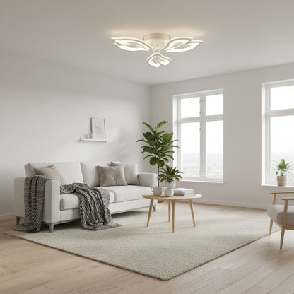 Lustra LED cu telecomanda LILY 40W, 3 Elemente, lumina Rece/Calda/Neutra, Dimabila, Alb Lustre LED cu Telecomanda Default Title Alessandro Design