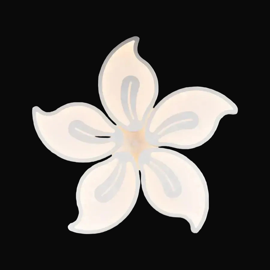Lustra LED cu telecomanda JASMINE 66W, 5 Petale, lumina Rece/Calda/Neutra, Dimabila, Alb Lustre LED cu Telecomanda Default Title Alessandro Design