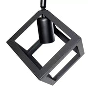 Lustra Forma Cub, STRUKTUR Duo, 2xE27, Negru, Metal Lustre Industrial Default Title Alessandro Design