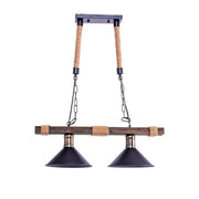 Lustra Traditionala, 2xE27, Maro, Metal si Sfoara Lustre Vintage Default Title Alessandro Design