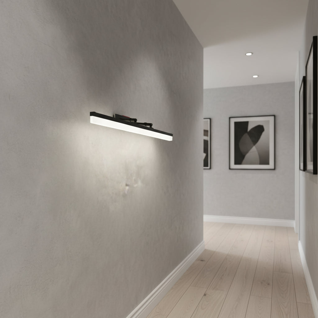 Aplica LED, MALAWI, 6W, liniara, lumina Calda/Neutra/Rece, Negru Aplice de Interior Default Title Alessandro Design
