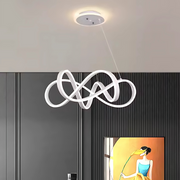 Lustra LED suspendata cu telecomanda INFINITY HALO 69W, lumina Rece/Calda/Neutra, Dimabila, Alb, Inaltime Reglabila Lustre LED cu Telecomanda Default Title Alessandro Design