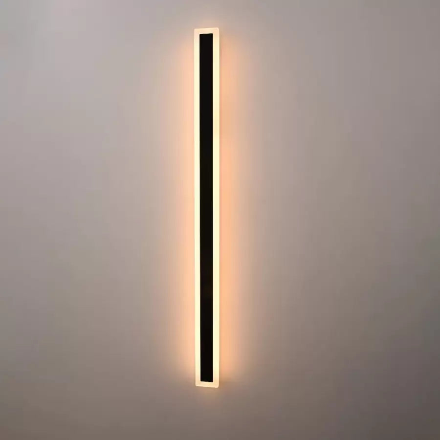 Aplica LED de Exterior Mack, Lungime 120cm, 16W, IP65, Metal, Liniar, Negru Aplice de Exterior Default Title Alessandro Design