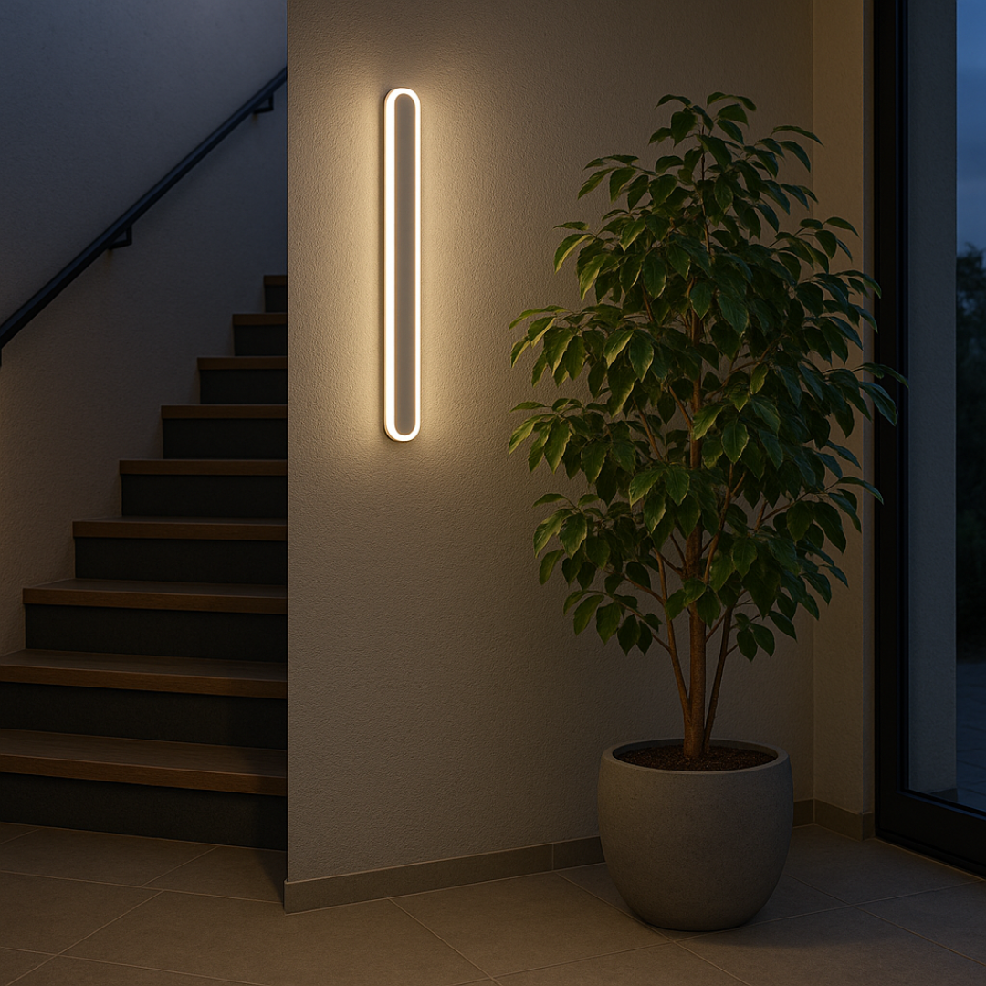 Aplica LED de Exterior SUHA, Lungime 50cm, 6W, IP65, Metal, Liniar, Alb Aplice de Exterior Default Title Alessandro Design