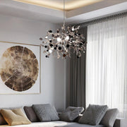 Candelabru Modern, CAPRICIO Allegro, 2xE14, Diametru 40cm, Crom Lucios, Inaltime Reglabila Candelabre Moderne Default Title Alessandro Design