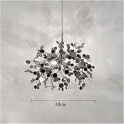 Candelabru Modern, CAPRICIO Allegro, 2xE14, Diametru 40cm, Crom Lucios, Inaltime Reglabila Candelabre Moderne Default Title Alessandro Design