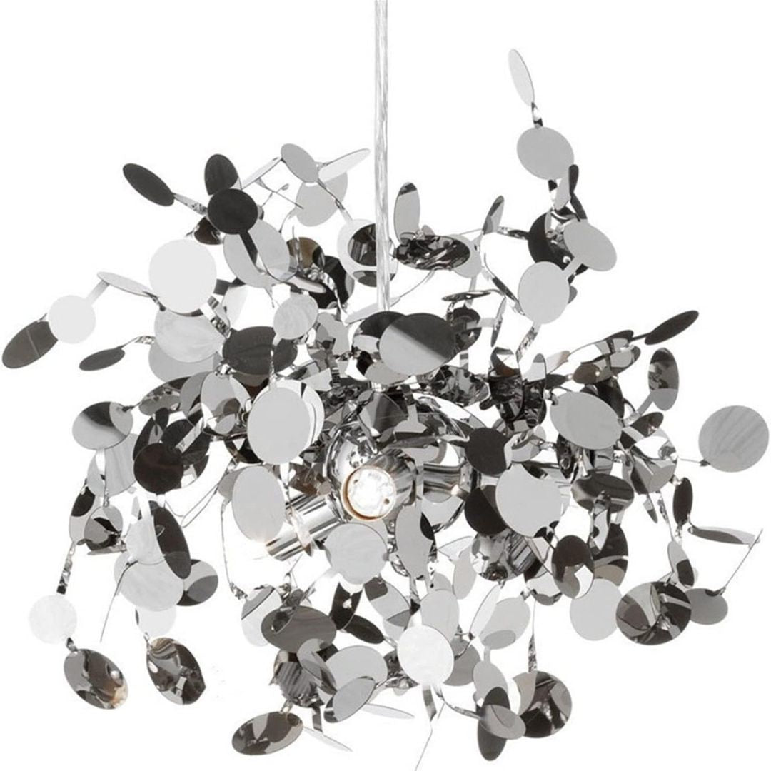 Candelabru Modern, CAPRICIO Allegro, 2xE14, Diametru 40cm, Crom Lucios, Inaltime Reglabila Candelabre Moderne Default Title Alessandro Design