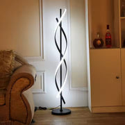 Lampadar LED Upsilon, 27W, 3000K/ 4000K/ 6000K, Metal si Acril, Negru Veioze & Lampadare Default Title Alessandro Design