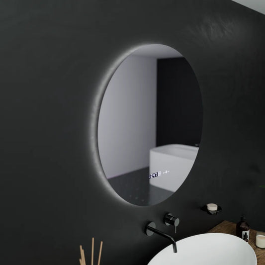 Oglinda LED Rotunda, 60cm, Serenite MotionGlow Marcello, Sistem Dezaburire, Ceas & Termometru, Dimabila Oglinzi Marcello Default Title Alessandro Design