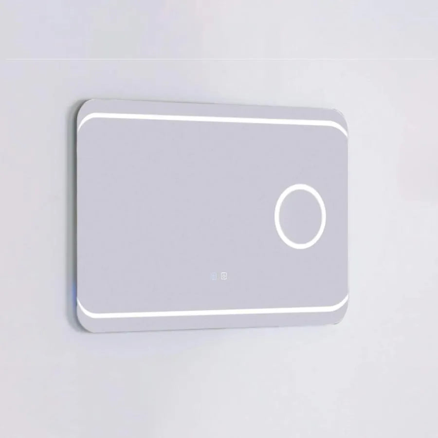 Oglinda LED Rectangulara, 80x60cm, Stella Touch, Sistem Dezaburire Oglinzi Korman E Default Title Alessandro Design