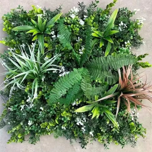 Panou Artificial 50x50cm Verde Default Title Alessandro Design