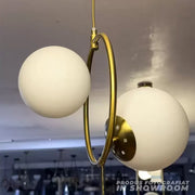 Lustra LOFT Atelier, 2x E27, Alb Auriu, Metal, Inaltime Reglabila Lustre Moderne Default Title Alessandro Design