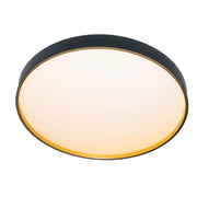Plafoniera LED Fantas 46W, Rotunda, Abs, Alb si Negru Plafoniere LED Default Title Alessandro Design