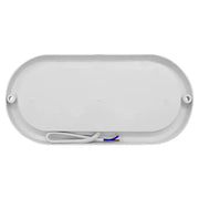 Plafoniera LED FANTAS Ovala 8W 17cm Alb Exterior IP65 Plafoniere LED Default Title Alessandro Design