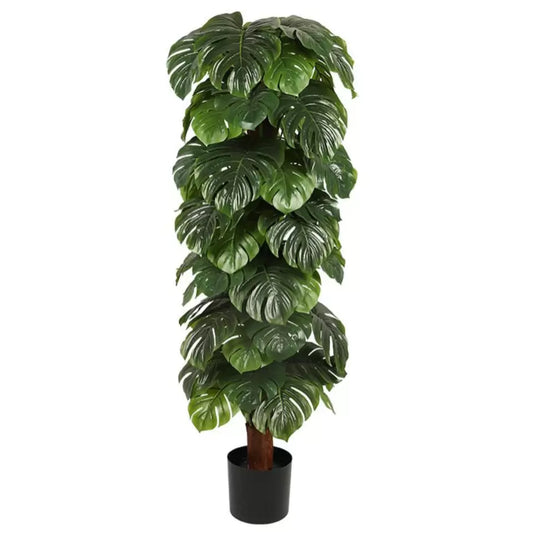 Planta Artificiala Monstera deliciosa, fara Ghiveci, 140cm Verde Default Title Alessandro Design