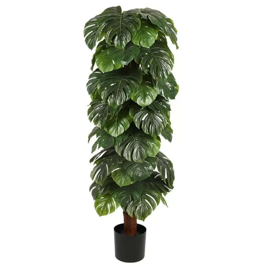 Planta Artificiala Monstera deliciosa, fara Ghiveci, 140cm Verde Default Title Alessandro Design