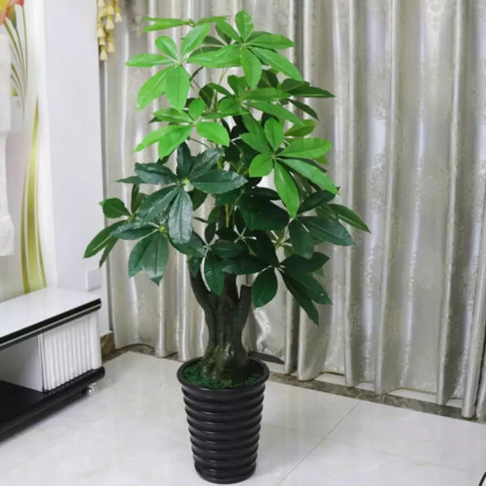 Planta Artificiala Schefflera arboricola, fara Ghiveci, 150cm Verde Default Title Alessandro Design