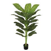 Planta Artificiala 24 Frunze fara Ghiveci 160cm Verde Plante Artificiale Interioare Default Title Alessandro Design