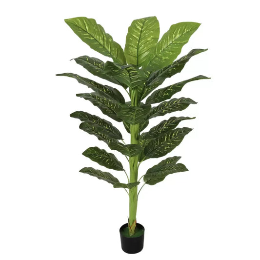 Planta Artificiala 24 Frunze fara Ghiveci 160cm Verde Plante Artificiale Interioare Default Title Alessandro Design