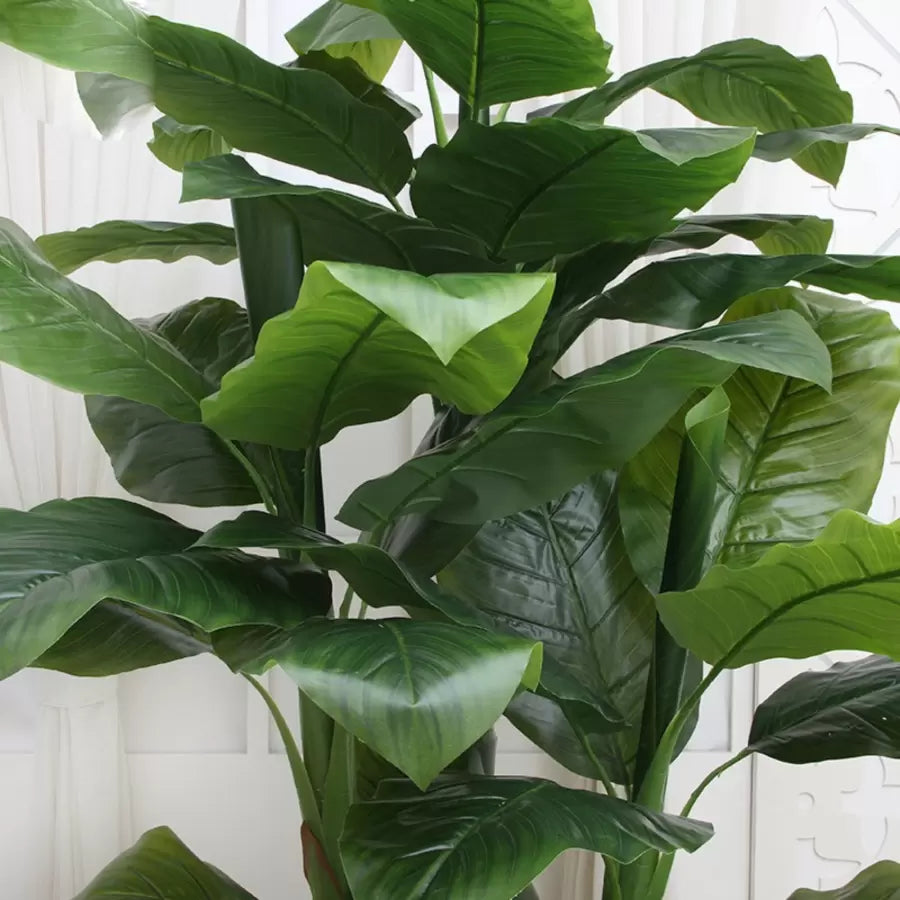 Planta Artificiala Banan japonez, 4 Crengi, fara Ghiveci 180cm Verde Default Title Alessandro Design