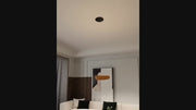 Lustra LED cu Telecomanda KARINA, 68W, 10 Elemente, Lumina Calda/Rece/Neutra, Dimabila, Auriu