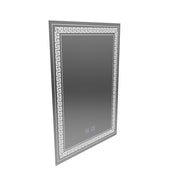 Oglinda LED Rentagulara, 60x80cm, Touch Vivido , Sistem Dezaburire,Dimabila