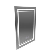 Oglinda LED Rectangulara, 60x80cm, KOVEN Touch, Lumina Rece, Sistem Dezaburire,Dimabila