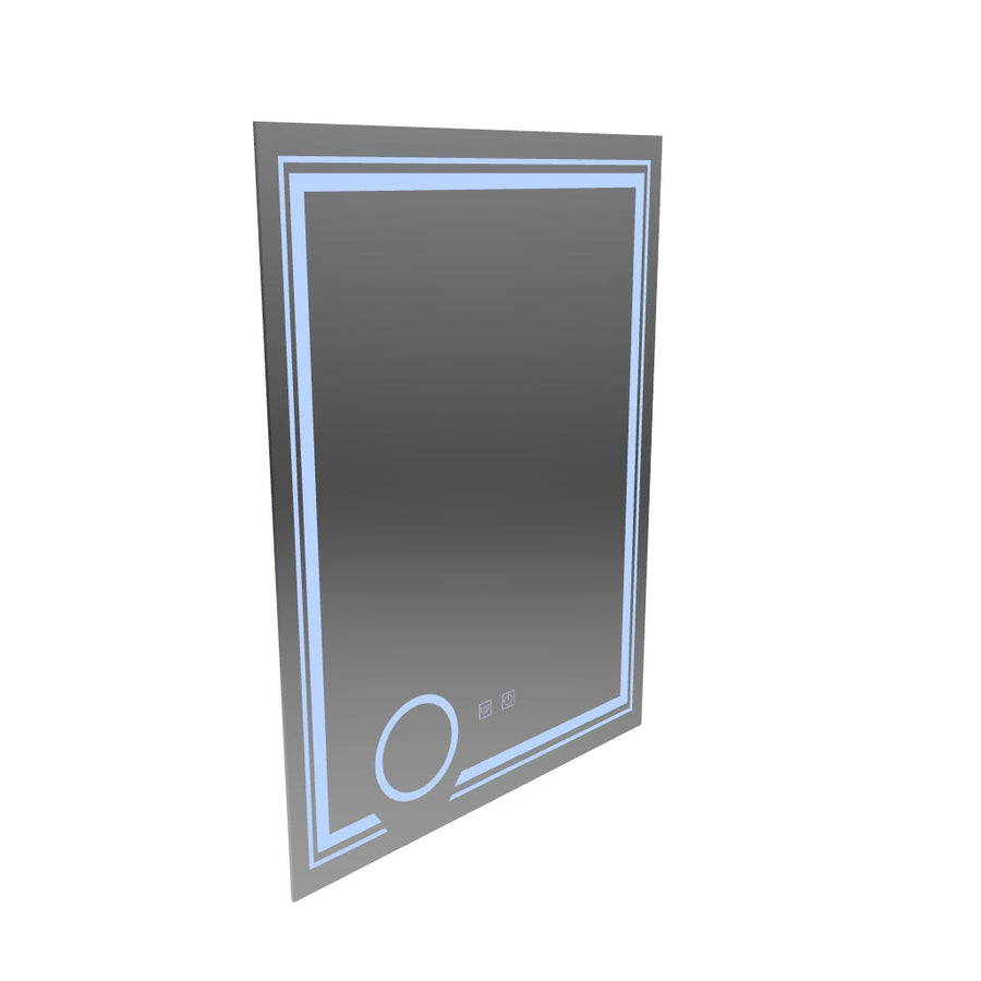 Oglinda LED Rectangulara, 60x80cm, CANTO Touch, Sistem Dezaburire, Dimabila