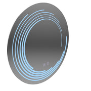 Oglinda LED Rotunda 70cm Lira Verità Touch Sistem Dezaburire Dimabila