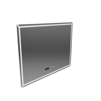 Oglinda LED Rectangulara, 80x60cm, VillayTouch Marcello, Sistem Dezaburire, Dimabila