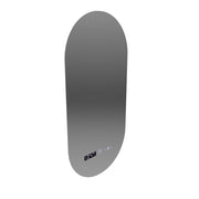 Oglinda LED Ovala, 50x100cm, Lucia Senzor Marcello, Sistem Dezaburire, Ceas & Termometru, Dimabila