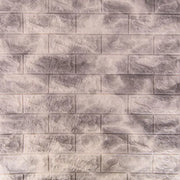 Set 10xTapet 3D autoadeziv caramizi Gri din spuma moale, 77cm x 70cm x 6mm Tapet 3D Default Title Alessandro Design