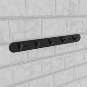 Suport Prosop si Accesorii Baie 37cm Aluminiu Negru Default Title Alessandro Design