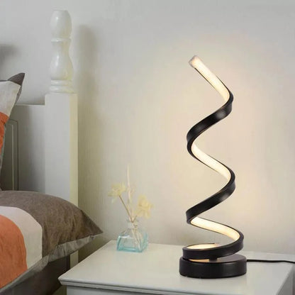 Veioza LED Afet 38W, Silicon si Metal, Negru Veioze & Lampadare Default Title Alessandro Design