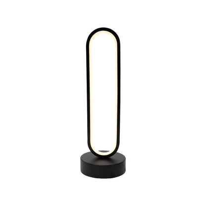 Veioza LED Creatoris, 30W, Lumina Rece/Calda/Neutra, Metal si Acril, Negru Veioze & Lampadare Default Title Alessandro Design