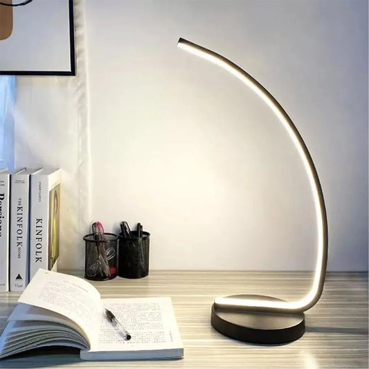 Veioza LED Nemesis, 14W, Lumina Rece/Calda/Neutra, Metal si Acril, Negru Veioze & Lampadare Default Title Alessandro Design