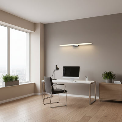 Aplica LED, COMO, 7W, liniara, lumina Calda/Neutra/Rece, Crom